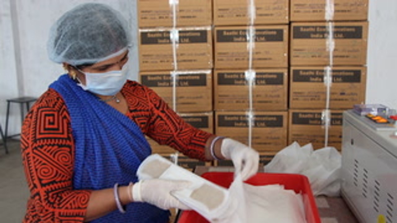 Indian startup is using banana fibre to make cheap, biodegradable sanitary pads for women in need