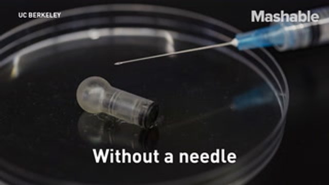 Forget needles, you can now jet-spray the vaccines in your mouth instead