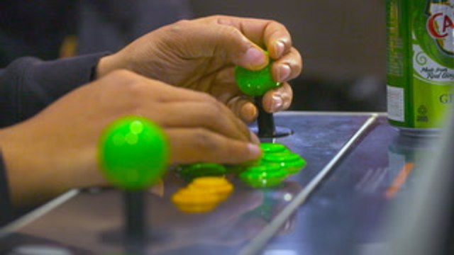 Old-school arcade games have made a comeback at this underground gaming tournament