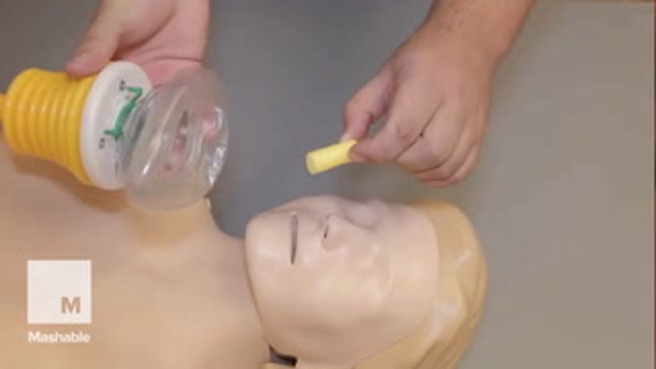 This anti-choking device can be used as a last resort if the Heimlich maneuver fails