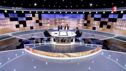 Présidentielle : Marine Le Pen attaque Emmanuel Macron dès le le début du débat
