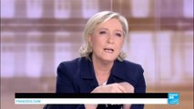 Marine Le Pen to Emmanuel Macron: 