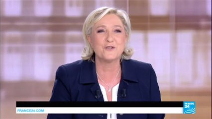 Marine Le Pen to Macron: "you are the candidate by default, you should be a little less arrogant!"