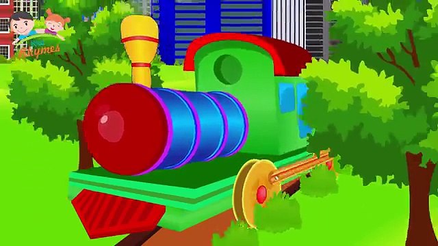 Phonics Sounds of Alphabets The Train ABC Song Nursery Rhymes kids songs