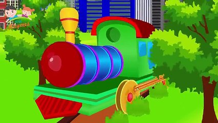 Phonics Sounds of Alphabets  The Train  ABC Song  Nursery Rhymes  kids songs