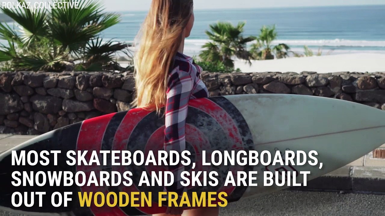 This Skateboard Is Made Entirely Out Of Plants