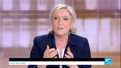 Marine Le Pen on Europe: "I want to organize a referendum to leave the EU in September"