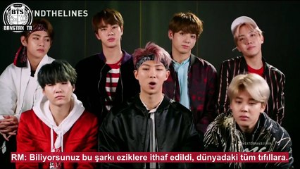 [Türkçe Altyazılı] BTS Music Choice BTL - Not Today Şarkısının Ardındaki Anlam