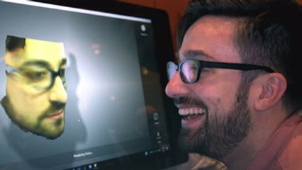 Make a super realistic 3D version of yourself in your own home