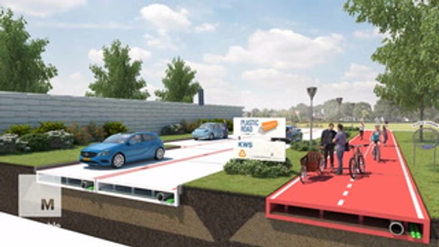 Roads made from recycled plastic are paving the way to a greener tomorrow