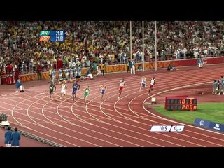 Beijing 2008 Paralympic Games men's 200m T13 Final