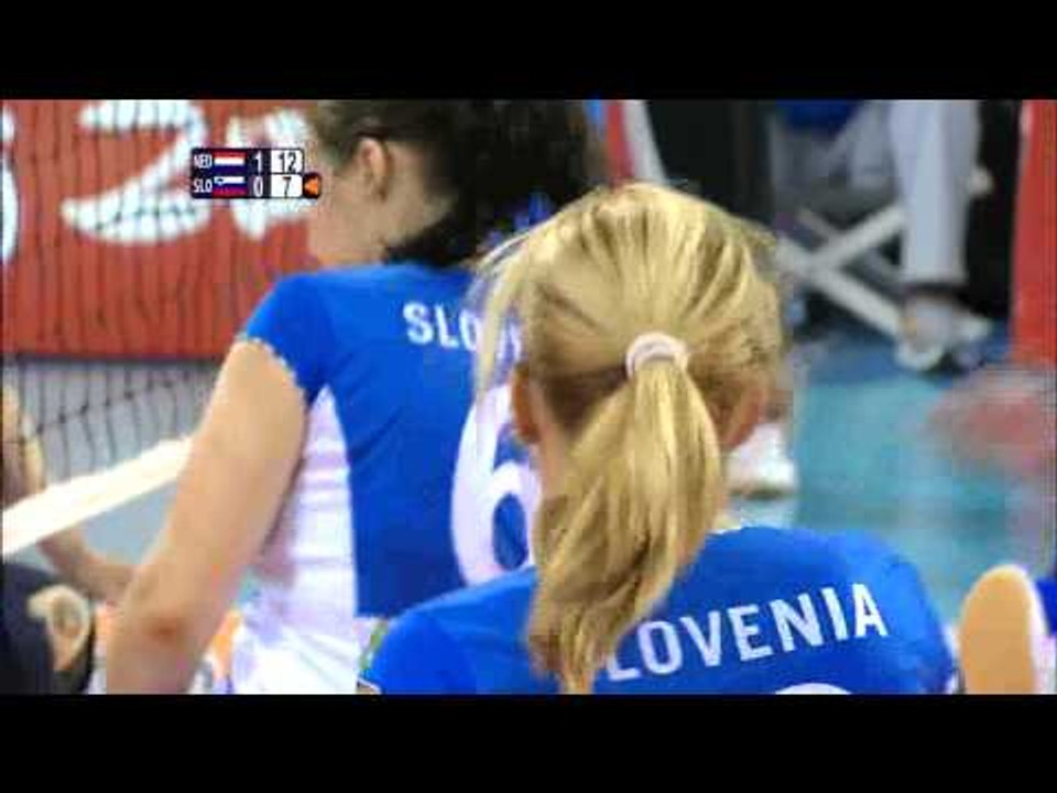 Women's Sitting Volleyball bronze medal match (3) - Beijing 2008Paralympic Games