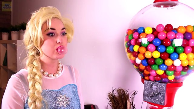 Spiderman & Frozen Elsa vs Joker! w/ Pink Spidergirl Anna & Batman! Superhero Fun in Real Life :)