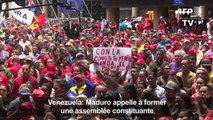 Venezuela: Maduro appelle à former une assemblée constituante