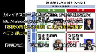 【矛盾】「客観の顔をした主観」によって国民を騙すペテン師たち