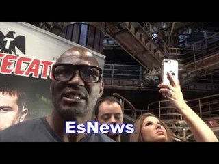 Bernard Hopkins Gets Emotional Hearing That Nacho Says He Is Best P4P In History EsNews Boxing