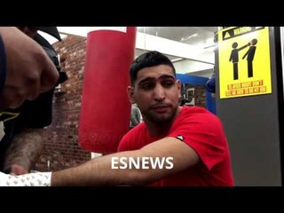 Amir Khan & Kell Brook Both Want Mega Fight - Who Wins? esnews boxing