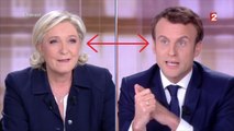 La guerre des regards, l'autre duel du débat Macron-Le Pen