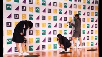 乃木坂46  スーツで体操と縄跳び