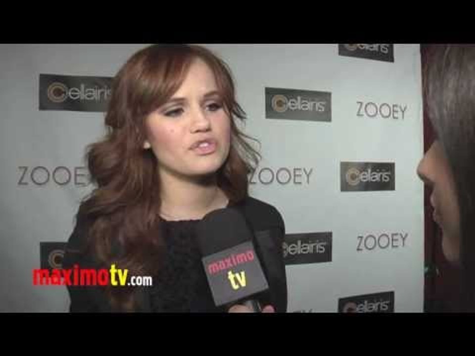 Debby Ryan Interview at ZOOEY Magazine RELAUNCH Party - Exclusive