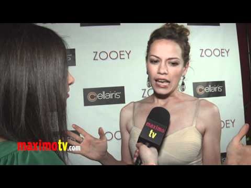 Bethany Joy Galeotti Interview at ZOOEY Magazine RELAUNCH Party - Exclusive
