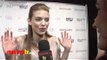 AnnaLynne McCord Exclusive Interview at Drawing Hope Int'l Masquerade Gala