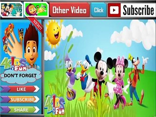Teletubbies and Mickey Mouse Finger Family Nursery Rhymes Song Lyrics 2015