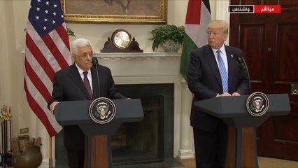 ترمب يلتقي عباس ويؤكد ثقته بتحقيق السلام