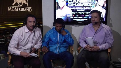 Canelo vs Chavez Jr - Undercard Media Workout