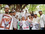 AAP protest against NDA government at Jantar Mantar