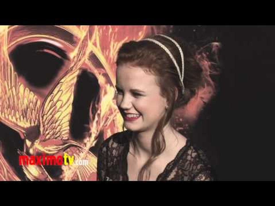 Mackenzie Lintz at "The Hunger Games" World Premiere Arrivals