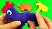 Learn Colors with PLAY DOH ANIMAL SHAPE Surprise Toys for Kids Maya the Bee Cars