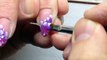 Spring NAIL ART WORK SHOP 2017 Lilac Flowers on Gel Nails/ Flor de la Lila Diseño de Uñas Primavera