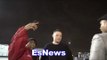 Funny Security Try To Shutdown Nate Diaz Interview With Seckbach Look What Happens EsNews Boxing