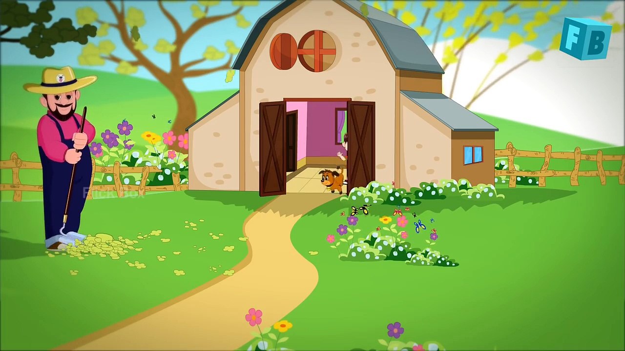 Bingo Dog Song - Nursery Rhyme With Lyrics _ Cartoon Animation for Children