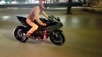 EDEANNNNNN!!!!!!! NINJA H2R Di geber sampe nyala knalpotnya-thuCeXM_T0M