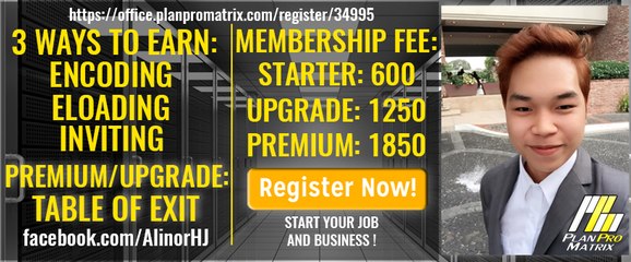 8 WAYS TO EARN PLAN PRO MATRIX (Hadji)