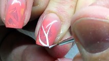 THE SIMPLEST NAIL DESIGN FOR ALL TIME / Shattered Glass Nails / UÑAS ACRILICAS muy simple y delicad