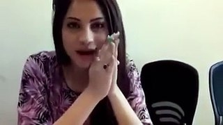Neelam Muneer Message to her Fans For car dancing Video leak