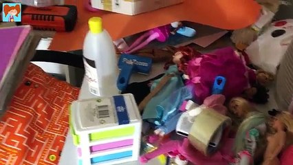 Oyuncak Yap Oda Turu Dikkat Aşırı Dağınıklık içerir! Barbie Türkçe izle