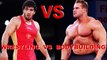 Wrestling 165 lb vs Bodybuilding 285 lb. Wrestler vs Bodybuilder!