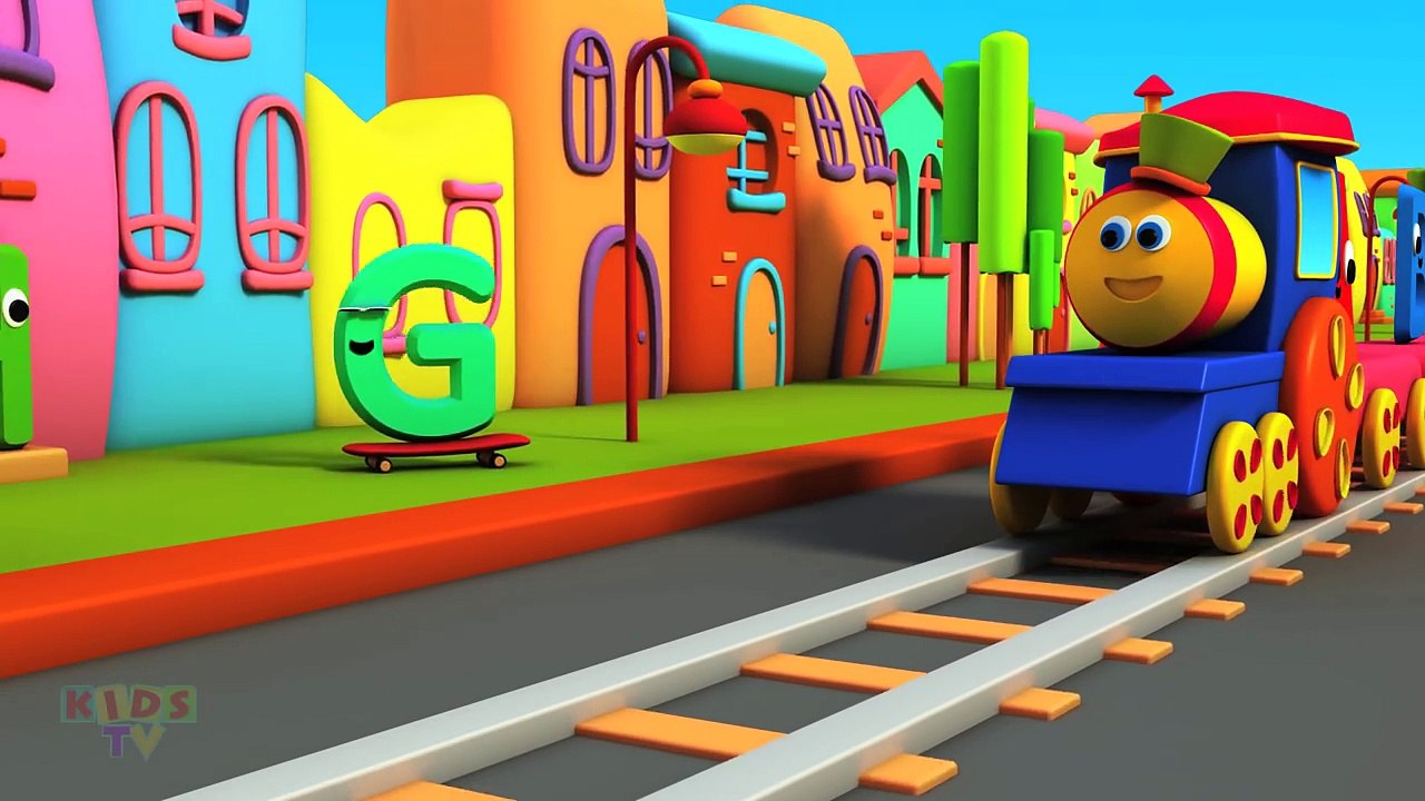 Bob The Train _ Alphabet Adventure _ Children English Learning Videos _ Songs Fo