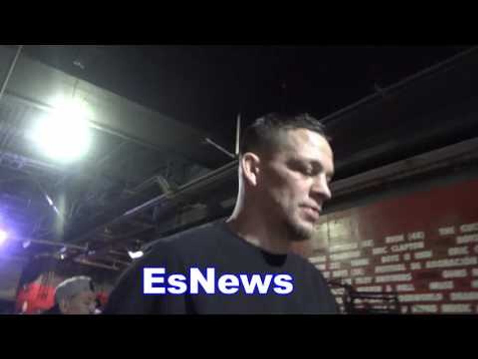Nate Diaz - Tito Ortiz Is An Old School Gangsta!!! EsNews Boxing