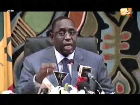 Macky revient sur le problème de la SENELEC - Jt français du 02 Mai 2012