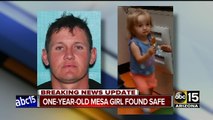 One-year-old found safely after taken by father