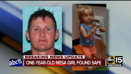 One-year-old found safely after taken by father