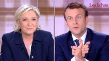 Débat : passes d'armes tendues entre Macron et Le Pen