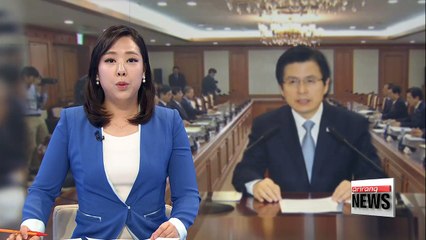 S. Korea's acting president urges ministries to stabilize gov't through election
