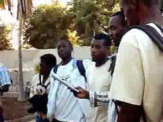 Chorale chez les sabot anniversaire du Pasteur Luc