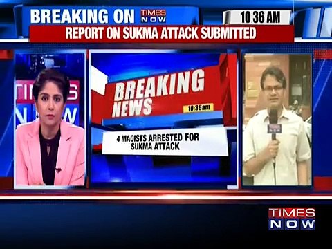 CRPF Arrests Four Suspected Naxals For Sukma Attack